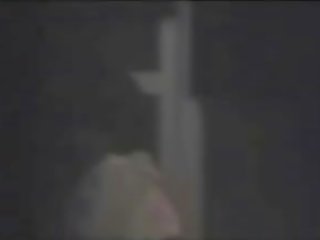 Hidden cam outside window japanese lady masturbates