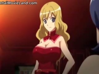 Rondborstig charmant anime shemale krijgt haar penis part5