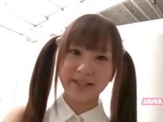 Cute incredible Japanese stunner Fucked