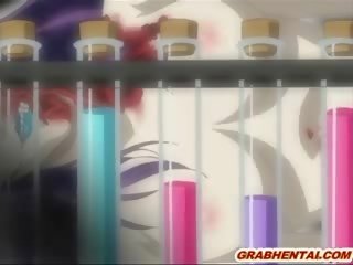 Japansk hentai unge dame drikking sæd