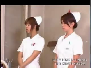 Японки студент медицински сестри обучение и практика част 1