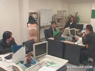 Fabulous Asian Office cookie Sexually Tortured At Work