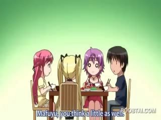 Anime mademoiselle v drobné kraťase dáva ju vysokoškolská študentka a boner