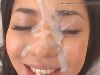 Asian damsel Loves Cum on Her charming Face, X rated movie cd