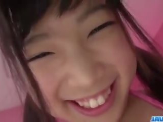 Si rambut coklat remaja sayaka takahashi menakjubkan pov adegan: seks video 84